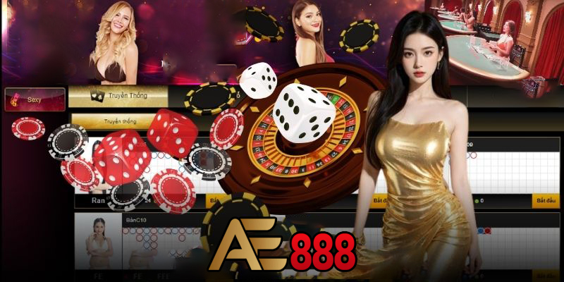 Các trò chơi nổi bật tại Casino AE888